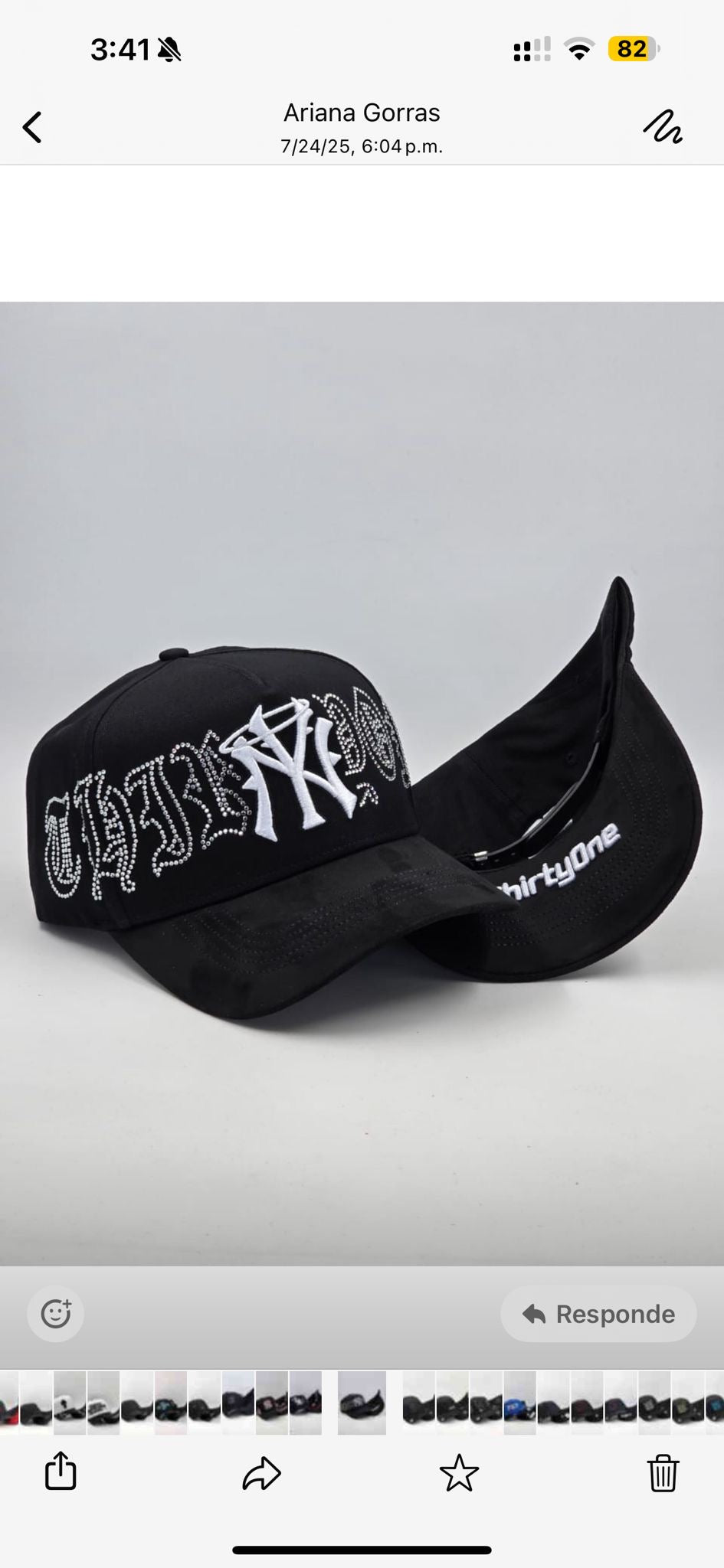 31 HATS NY Diamantada